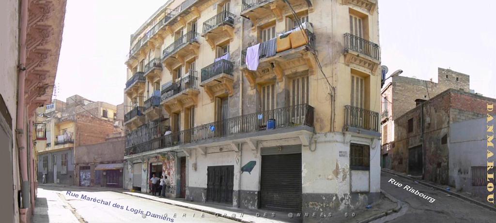 ORAN 2009 rue Ml. des Logis Damiens et rue Risbourg.jpg
